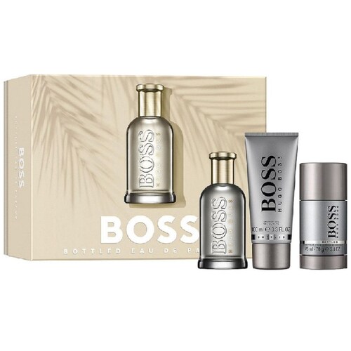Set Eau de Parfum Hugo Boss Bottled 100 Ml + Deo + Gel de Ducha para Hombre
