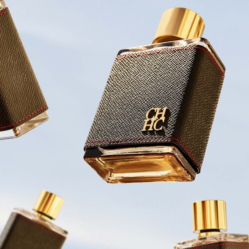 Carolina Herrera Ch Men Set para Hombre Perfume Edt 100Ml + After Shave 100Ml + Perfume de Bolsillo 10Ml