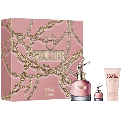 Jean Paul Gaultier Scandal Set para Mujer Perfume Edp 80Ml + Body Lotion 75Ml + Miniatura 6Ml