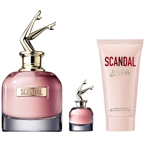 Jean Paul Gaultier Scandal Set para Mujer Perfume Edp 80Ml + Body Lotion 75Ml + Miniatura 6Ml