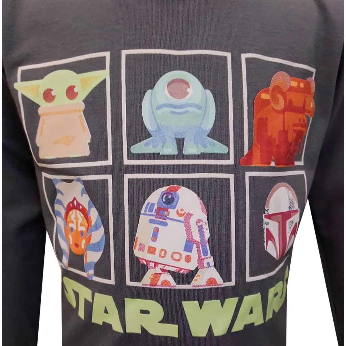 Playera para Beb Manga Larga Star Wars