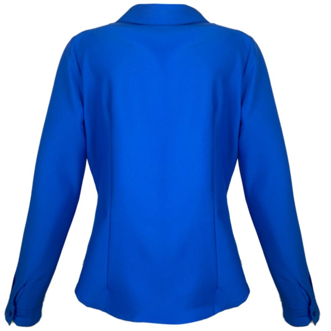 Blusas en discount color azul rey