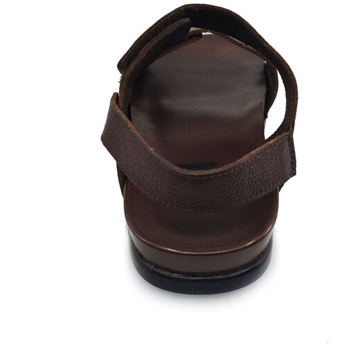 Sandalia para Hombre con Velcro de Piel Lobo Solo