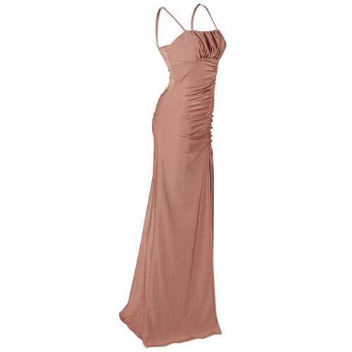 Vestido Largo de Fiesta con Abertura para Mujer Noshe