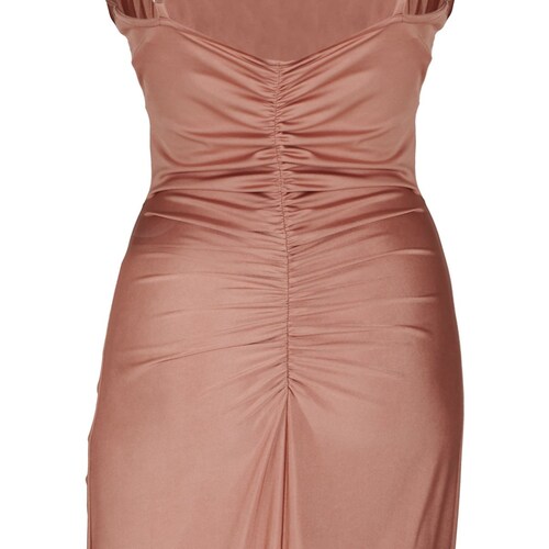 Vestido Largo de Fiesta con Abertura para Mujer Noshe