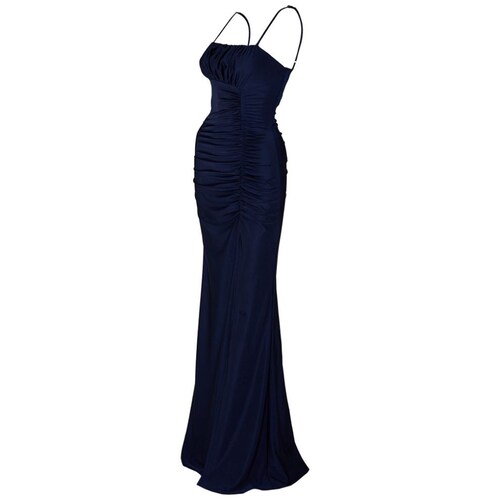 Vestido Largo de Fiesta con Abertura para Mujer Noshe