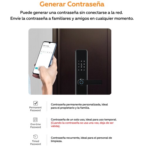 Cerradura Inteligente Xe Ci500Btne Xe Seguridad