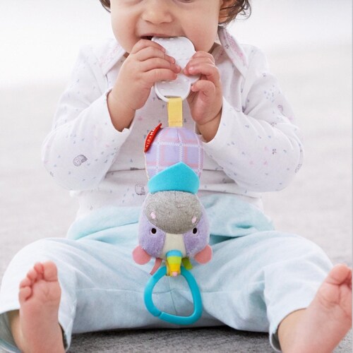 Mordedera con sonaja daisy - soft lilac main image 0