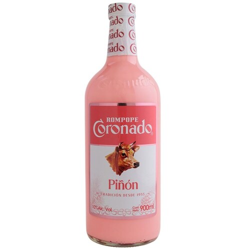 Rompope Coronado Sabor Piñon 900 Ml
