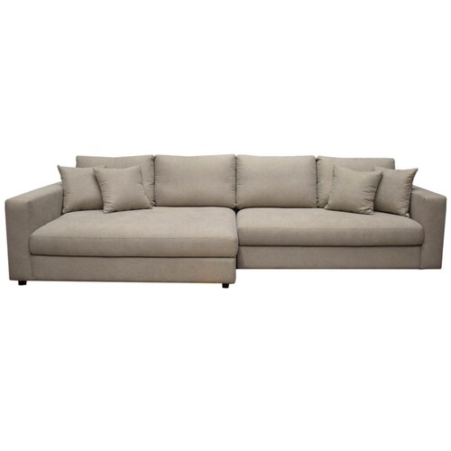 Sala Modular 2 Pzas Izq Zenit Beige Muebles Liz