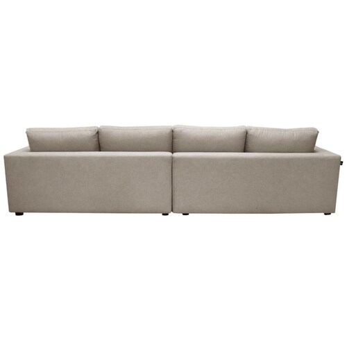 Sala Modular 2 Pzas Izq Zenit Beige Muebles Liz