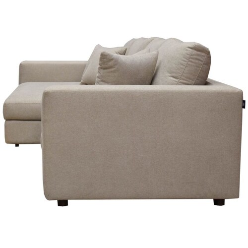 Sala Modular 2 Pzas Izq Zenit Beige Muebles Liz