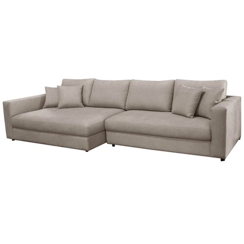 Sala Modular 2 Pzas Izq Zenit Beige Muebles Liz