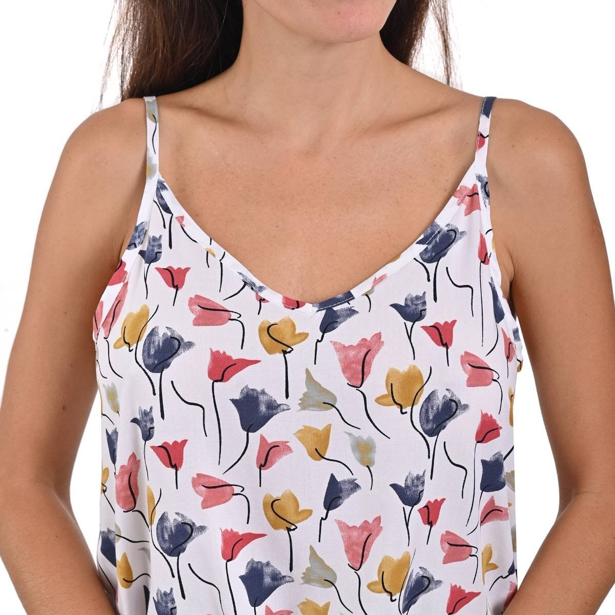 Blusa para Mujer Tirantes Cuello V Supply