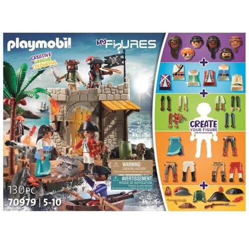 My Figures: Pirates' Island Playmobil