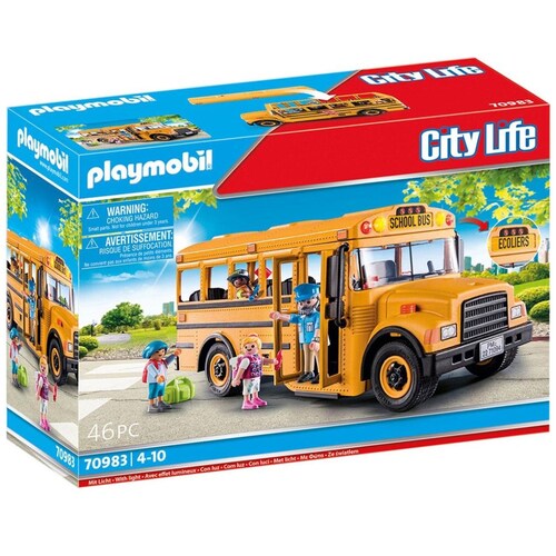 City Life Autobus Escolar Playmobil