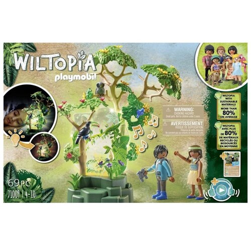 Wiltopia Selva Tropical Luz Nocturna Playmobil