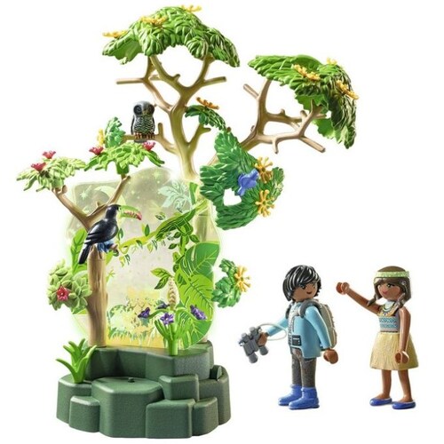 Wiltopia Selva Tropical Luz Nocturna Playmobil