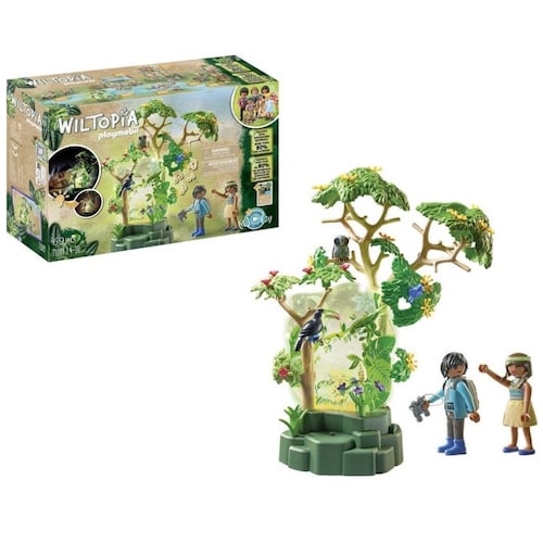 Wiltopia Selva Tropical Luz Nocturna Playmobil