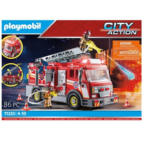 City Action Camion de Bomberos Playmobil