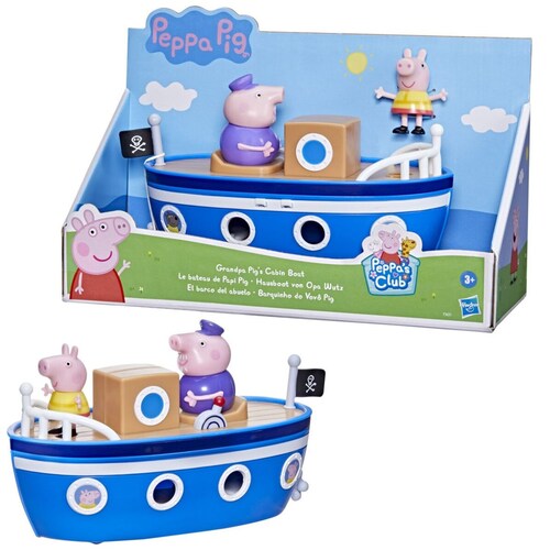 Peppa Pig Grandpa Pigs Cabin Boat
