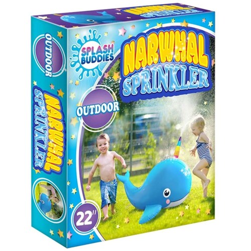 Inflable de Ballena con Lanzador de Agua Splash Buddies Life Works