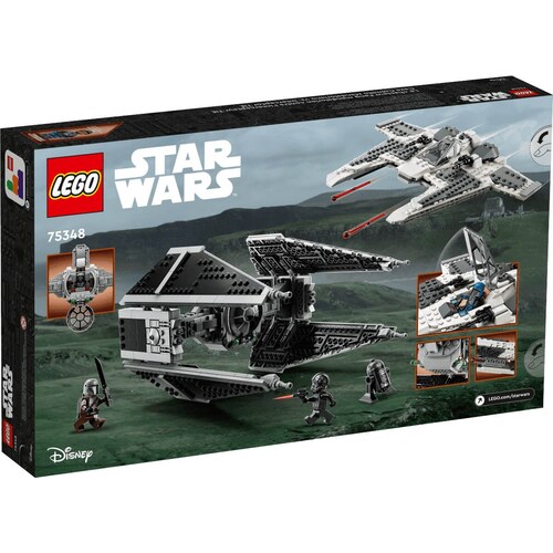 Caza Colmillo Mandaloriano Vs. Interceptor Tie Lego Star Wars Mandalorian