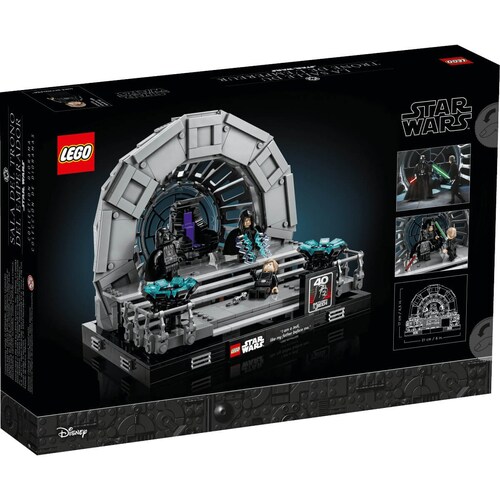 Diorama: Sala Del Trono Del Emperador Lego Star Wars