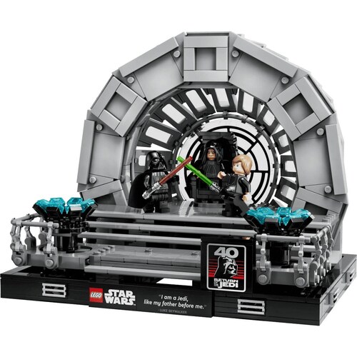 Diorama: Sala Del Trono Del Emperador Lego Star Wars