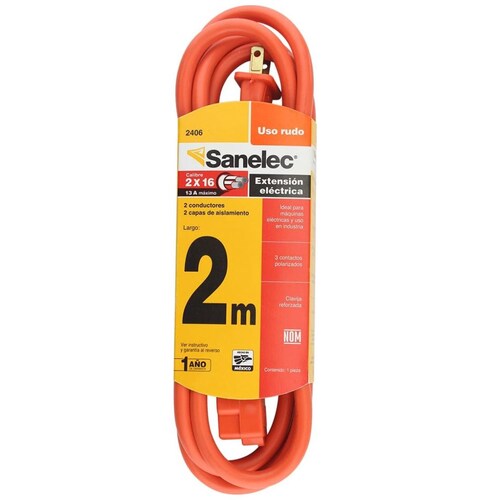 Extensión Uso Rudo Sanelec  2M