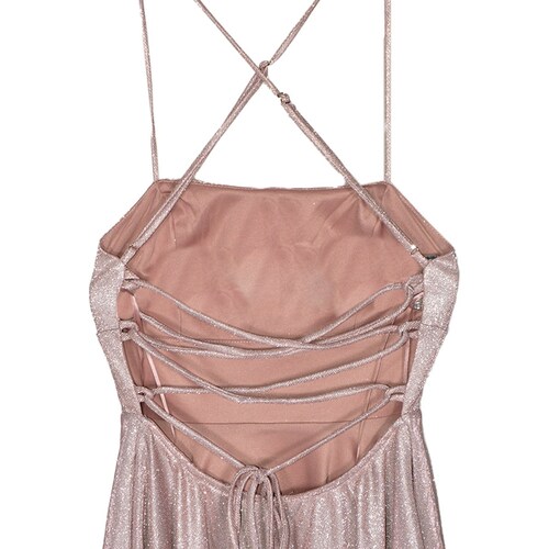 Vestido Corto para Mujer con Cinta de Amarre en Espalda Philosophy Jr Nights