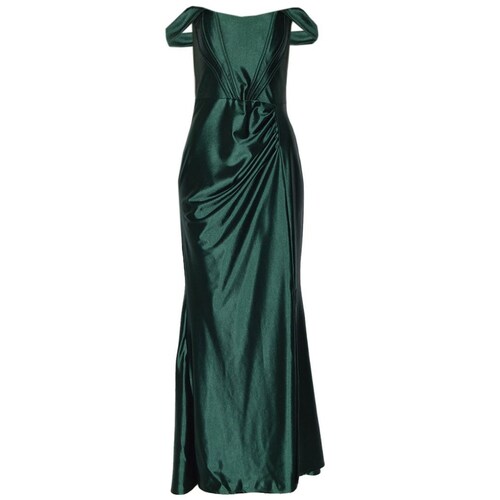 Vestido Largo para Mujer, Liso con Hombro Caído Philosophy Jr Nights