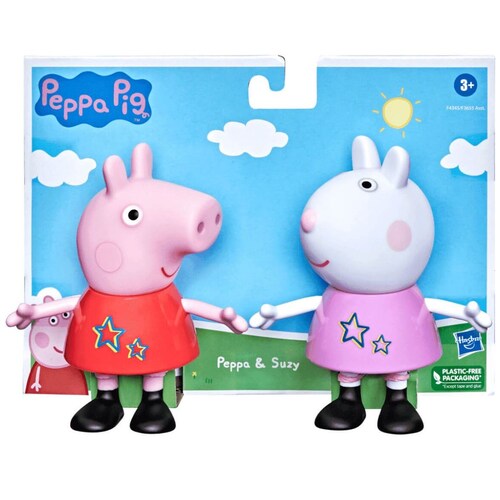 Peppa Pig y George Paquete con Figuras