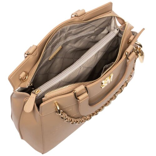 Bolso Satchel Café Steve Madden Dt621120Camfa