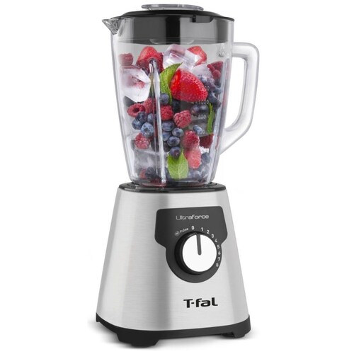 Licuadora Negra Ultraforce 8 Velocidades T-Fal