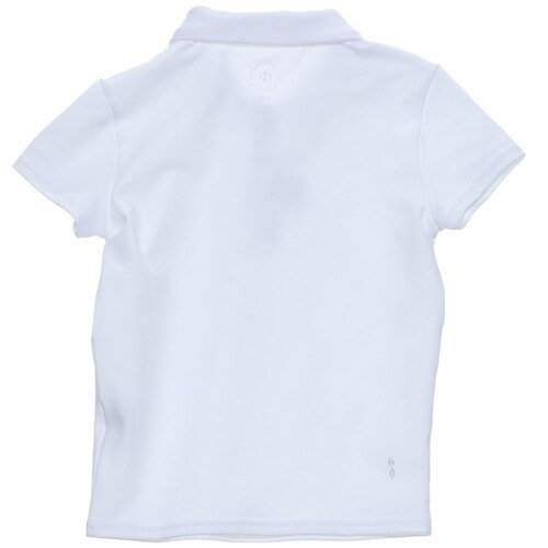 Playera Polo para Niña Fit