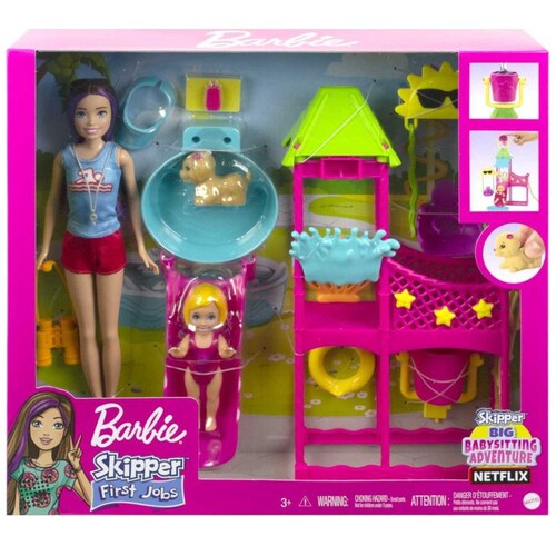 Barbie Set de Juego Skipper Parque Acuático