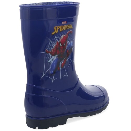 Bota de Lluvia para Niño Spiderman 18-21 Azul Personajes