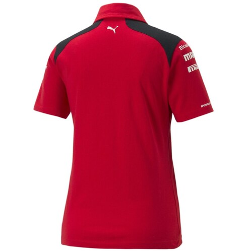 Polo para Mujer Roja Ferrari Puma