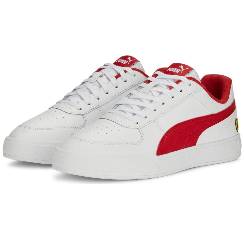 Tenis puma ferrari discount blanco con rojo