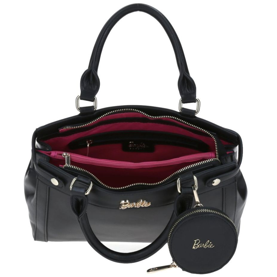 Bolso Silueta Satchel Barbie X Gorett