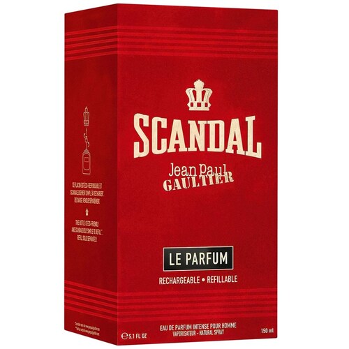 Eau de Parfum Jean Paul Gaultier Scandal Le Parfum For Him 150 Ml para Hombre
