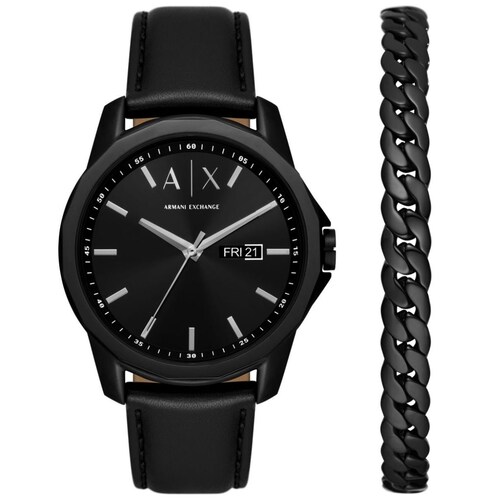 Set de Reloj Armani Exchange para Hombre Modelo Ax7147Set