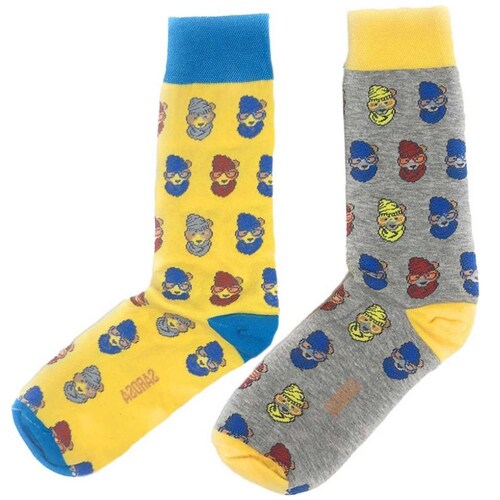 Calcetines para Hombre Oso Hipster Sarosa