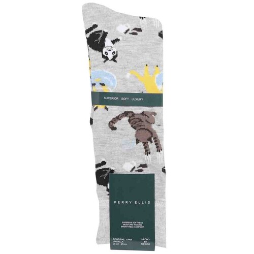 Calcetín para Hombre Gatos Perry Ellis