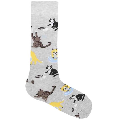 Calcetín para Hombre Gatos Perry Ellis