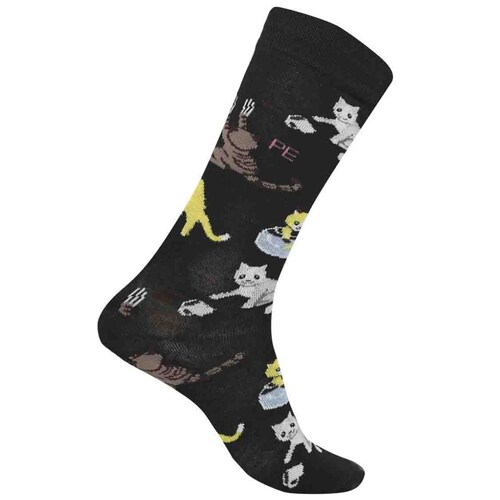 Calcetín para Hombre Gatos Perry Ellis