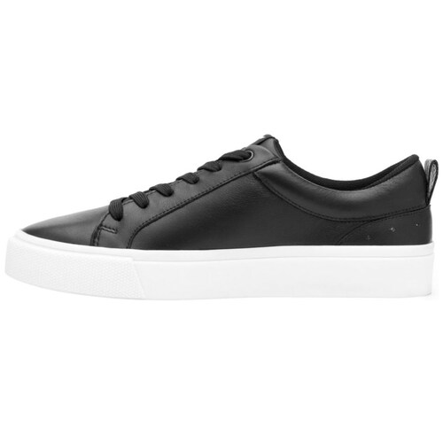 Tenis Casual Liso  Negro Flexi