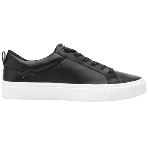 Tenis Casual Liso  Negro Flexi