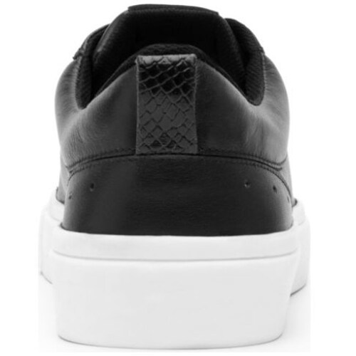 Tenis Casual Liso  Negro Flexi